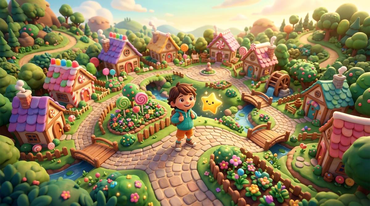 Explorer Quest: They roam a whole world, meet the people in it, and work out its secrets.
